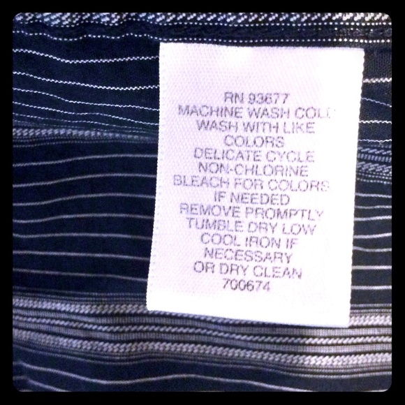 CLAIBORNE STRIPED LONG SLV BUTTON-DOWN SHIRT EUC😎 - Picture 6 of 7